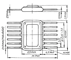 178ЛМ1 микросхема фото 2 178ЛМ1 микросхема фото 2