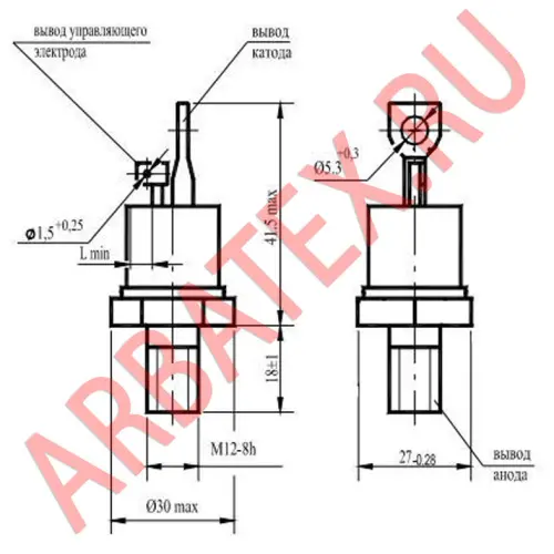 Т152-63-13 тиристор фото 3