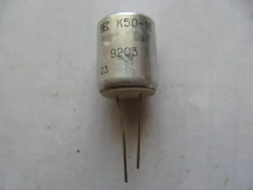 К50-16 25в 20 мкф фото 2 К50-16 25в 20 мкф фото 2