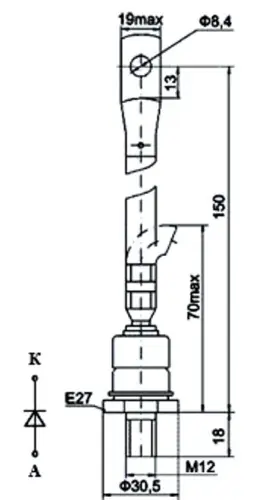 Д151-125-3 диод фото 2