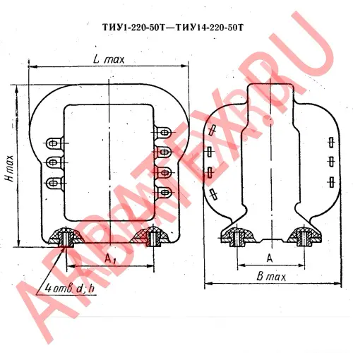 ТИУ10-220-50В трансформатор фото 3 ТИУ10-220-50В трансформатор фото 3