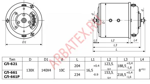 СЛ-621 электродвигатель фото 3 СЛ-621 электродвигатель фото 3