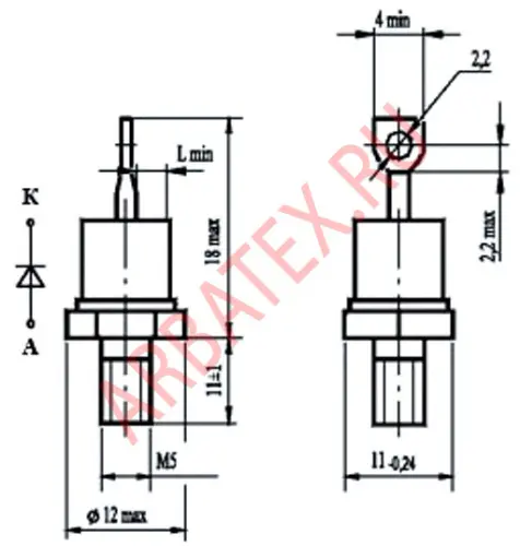 Д112-16-16 диод фото 2 Д112-16-16 диод фото 2