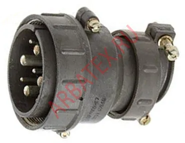 ШР48П7НГ2 вилка кабельная фото фото 2 ШР48П7НГ2 вилка кабельная Разъемы ШР, СШР фото фото 2