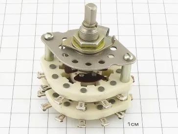 ПГК-3П6Н-8А переключатель галетный фото 2 ПГК-3П6Н-8А переключатель галетный фото 2