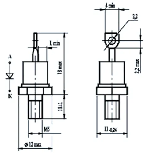 2Д112-25Х-16 диод фото 2
