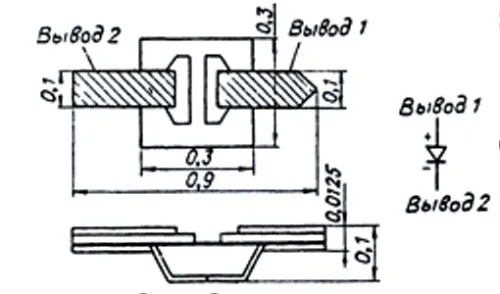 2А533А-3 диод фото 6
