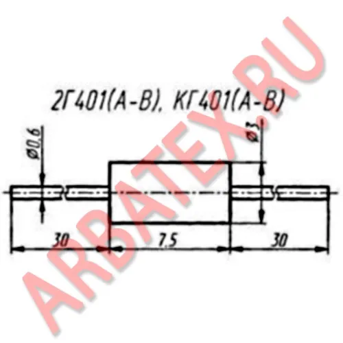 КГ401А диод фото 3