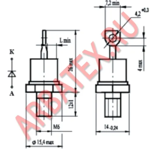 ДЛ112-40-12 диод фото 3