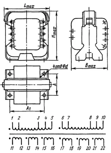 ТПП226-127/220-50В трансформатор фото 3