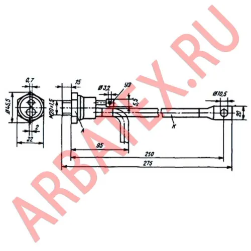 Т100-6-552 тиристор фото 3 Т100-6-552 тиристор фото 3
