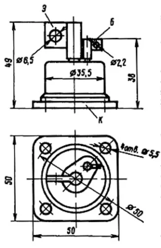 ТКД165-200-5 транзистор силовой фото 3